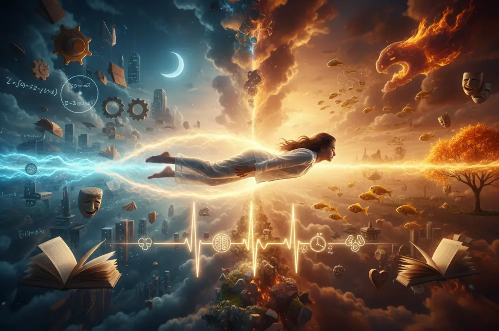 людина летить уві сні