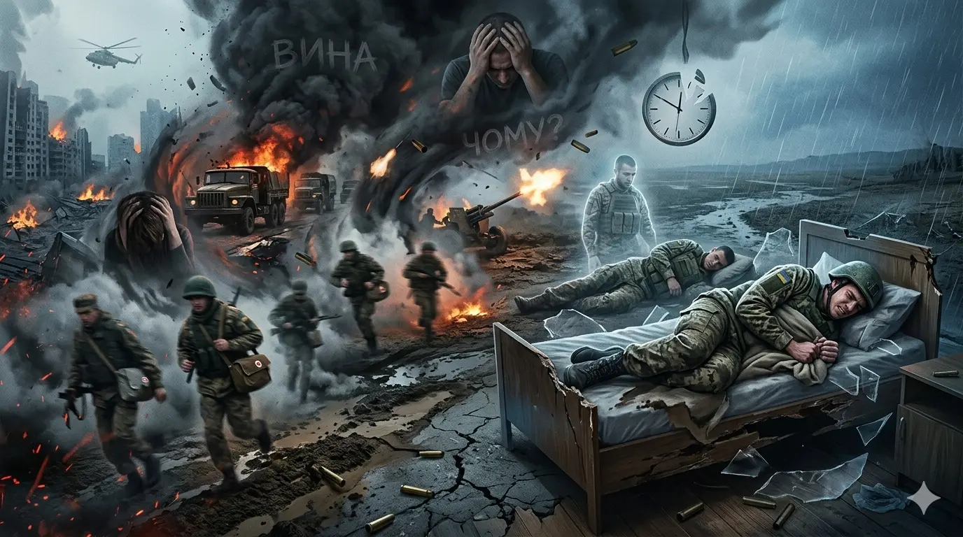 сон при пост травматичному синдромі